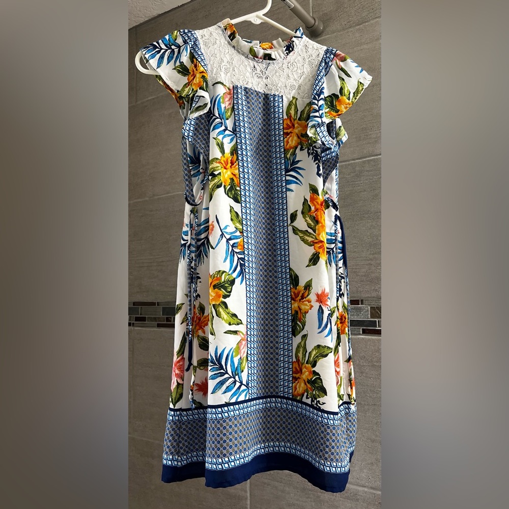 Sophia + Zeke girls size 10 (M) sleeveless dress.